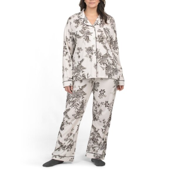 JOHNNY WAS Dreamer Pima Cotton Blend The Carly Pajama Set